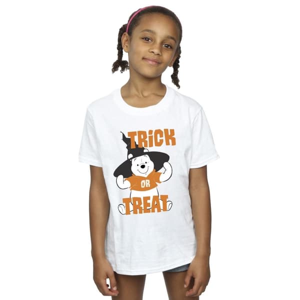 Disney Winnie the Pooh Trick Or Treat T-shirt i bomull för flickor