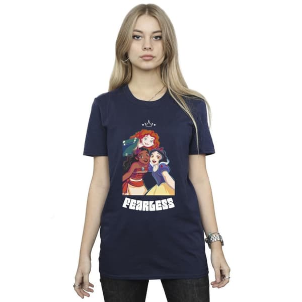 Disney Dam/Tjej - Princess Fearless Boyfriend T-shirt i bomull