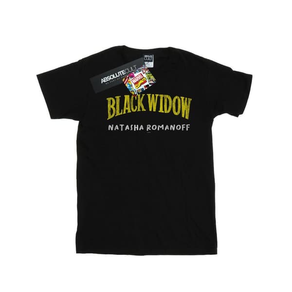Marvel Girls Black Widow AKA Natasha Romanoff Cotton T-Shirt