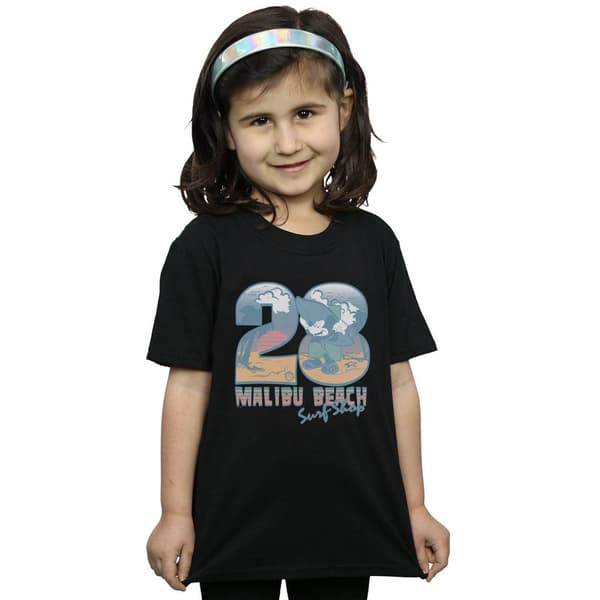 Disney Musse Pigg Surf Shop T-shirt i bomull för flickor