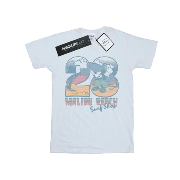 Disney Musse Pigg Surf Shop T-shirt i bomull för flickor White 12-13 Years