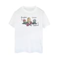 Miniatyrbild 1 av 3: Disney Dam / Dam Alice i underlandet Vilken typ av trädgård bomull pojkvän T-shirt