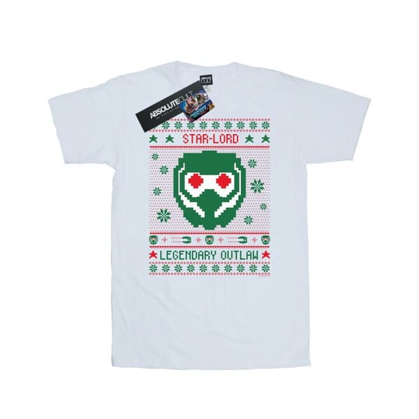 Marvel Mens Guardians Of The Galaxy Vol. 2 Star Lord Fair Isle T-Shirt