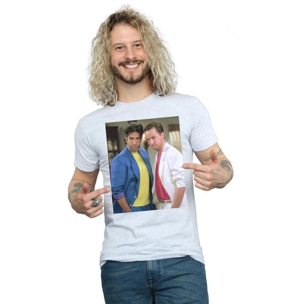 Friends Mens 80´s Ross And Chandler T-Shirt