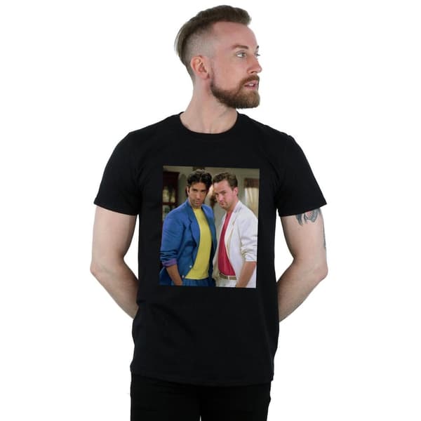 Friends Mens 80´s Ross And Chandler T-Shirt