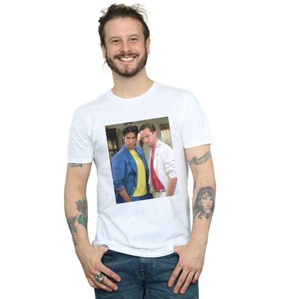 Friends Mens 80´s Ross And Chandler T-Shirt