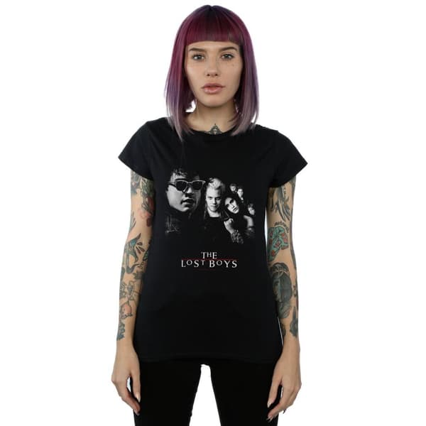 The Lost Boys Womens/Ladies Poster Mono Cotton T-Shirt