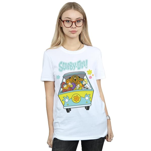 Scooby Doo Pojkvänströja i bomull från Mystery Machine Group - dam/dam