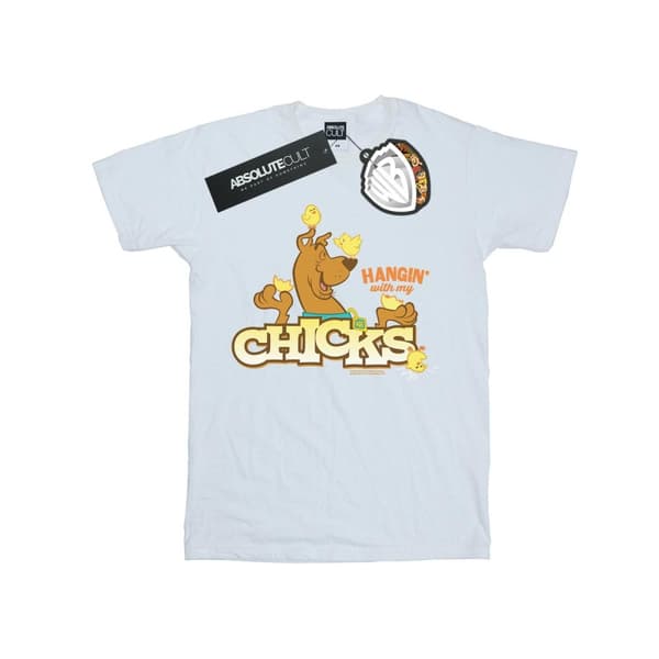 Scooby Doo Girls Hangin With My Chicks Cotton T-Shirt