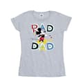 Miniatyrbillede 1 af 3: Disney Womens/Ladies Mickey Mouse Rad Dad Cotton T-Shirt