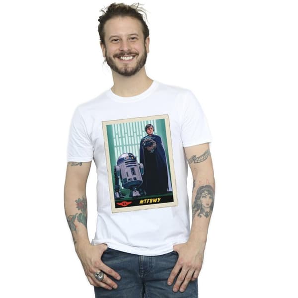 Star Wars Mens The Mandalorian MTFBWY T-Shirt