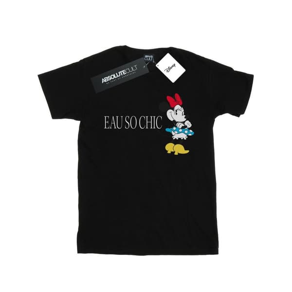 Disney Girls Minnie Mouse Eau So Chic Cotton T-Shirt