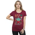 Miniatyrbild 2 av 3: Star Wars Yoda Christmas - bomulls-T-shirt för kvinnor/damer