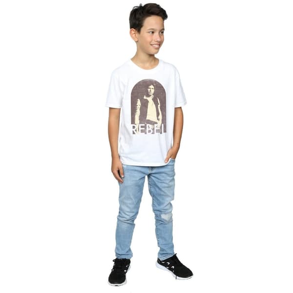 Star Wars Han Solo Rebel T-shirt för pojkar