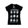 Miniatyrbild 1 av 5: Disney Dam/Lady Nightmare Before Christmas Many Faces Of Jack - T-shirt i bomull