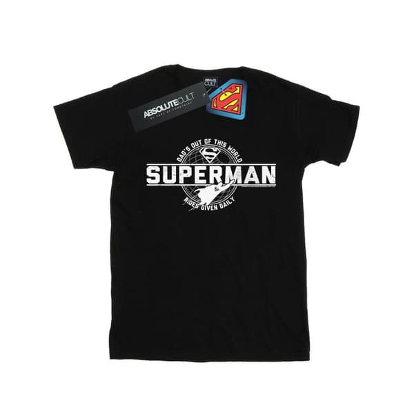 DC Comics Boys Superman Dad Out Of This World T-Shirt