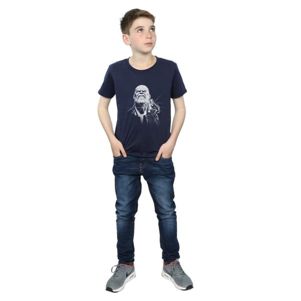 Marvel Pojkar Avengers Infinity War Fierce Thanos T-shirt