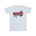 Miniatyrbild 1 av 3: Marvel T-shirt i bomull med seriefigurer för flickor