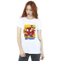 Pikkukuva 2 / 4: Marvel Womens/Ladies Spidey And His Amazing Friends Flying Cotton Boyfriend T-Shirt