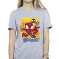Pikkukuva 3 / 4: Marvel Womens/Ladies Spidey And His Amazing Friends Flying Cotton Boyfriend T-Shirt