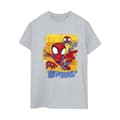 Pikkukuva 1 / 4: Marvel Womens/Ladies Spidey And His Amazing Friends Flying Cotton Boyfriend T-Shirt