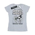Miniatyrbillede 1 af 3: Disney Womens/Ladies Mickey Mouse Steamboat Willie Cotton T-Shirt