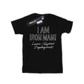 Miniatyrbild 1 av 3: Marvel Dam/Tjej - I Am Iron Man - Boyfriend-t-shirt i bomull