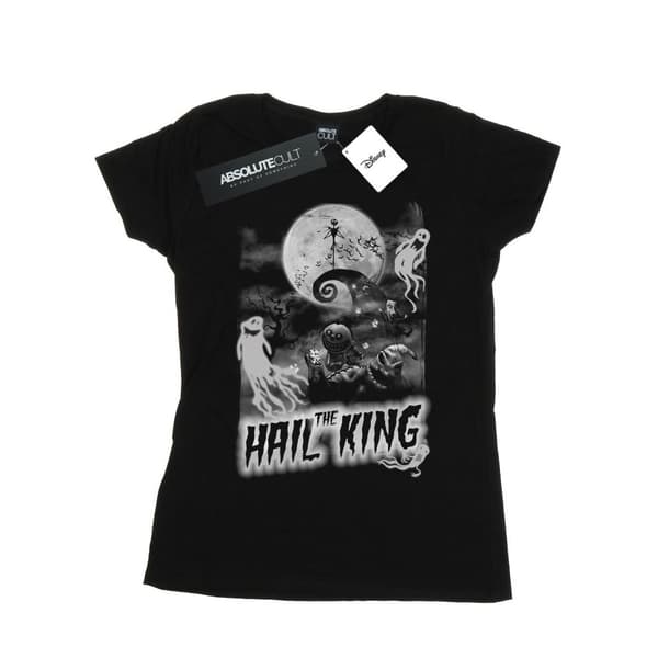 Disney Dam/Lady Nightmare Before Christmas Hail The King - T-shirt i bomull