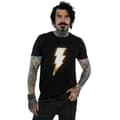 Miniatyrbillede 2 af 3: DC Comics Mens Shazam Bolt Logo T-Shirt