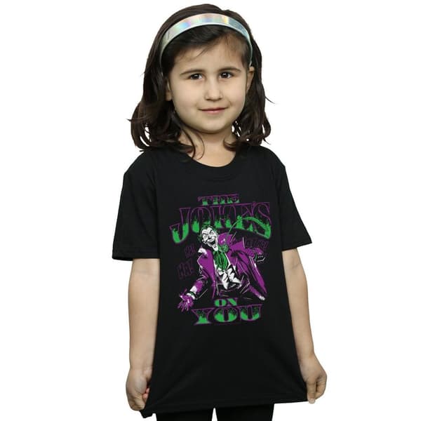 DC Comics Joker The Joke´s On You T-shirt i bomull för flickor