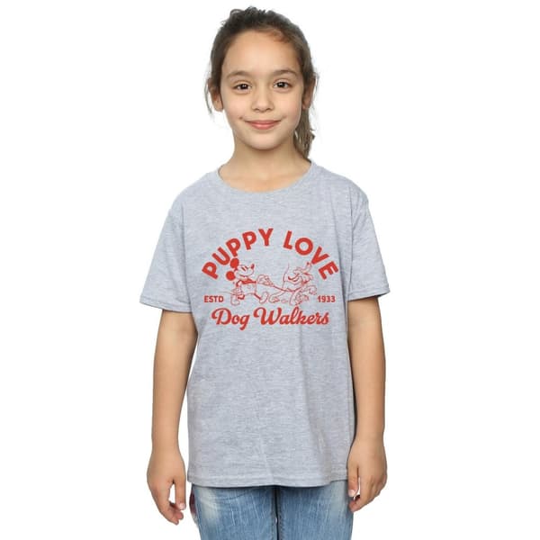 Disney Musse Pigg Puppy Love T-shirt i bomull för flickor