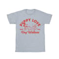 Miniatyrbild 1 av 3: Disney Musse Pigg Puppy Love T-shirt i bomull för flickor