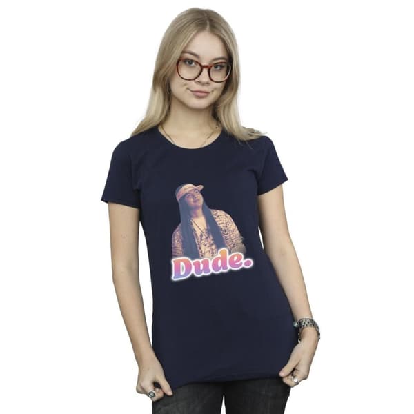Netflix Womens/Ladies Stranger Things Argyle Dude Cotton T-Shirt