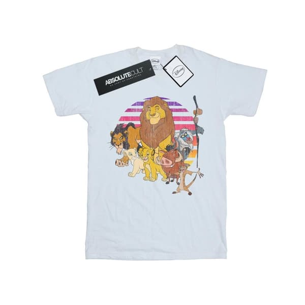 Disney Dam/Tjej Lejonkungen Pride Family Boyfriend T-shirt i bomull
