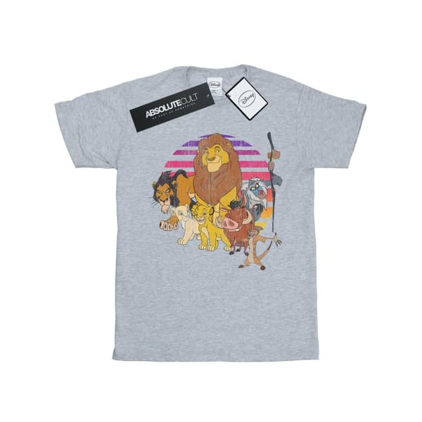 Disney Womens/Ladies The Lion King Pride Family Cotton Boyfriend T-Shirt