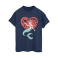 Miniatyrbillede 1 af 3: Disney Womens/Ladies The Little Mermaid Love Daddy Cotton Boyfriend T-Shirt