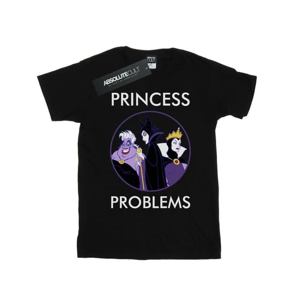 Disney Womens/Ladies Villains Princess Headaches Cotton Boyfriend T-Shirt