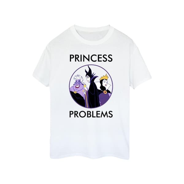 Disney Dam/Lady Villains Princess Huvudvärk Bomull Boyfriend T-shirt