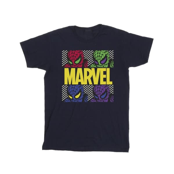 Marvel Mens Spider-Man Pop Art T-Shirt