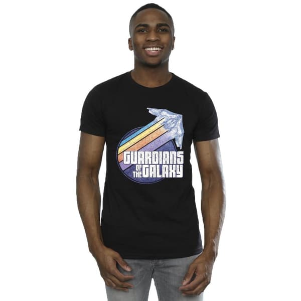 Guardians Of The Galaxy Badge Rocket T-shirt för herrar