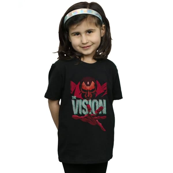 Marvel The Vision bomulls-T-shirt för flickor