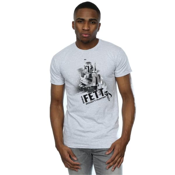 Star Wars Mens Boba Fett Bounty Hunter T-Shirt