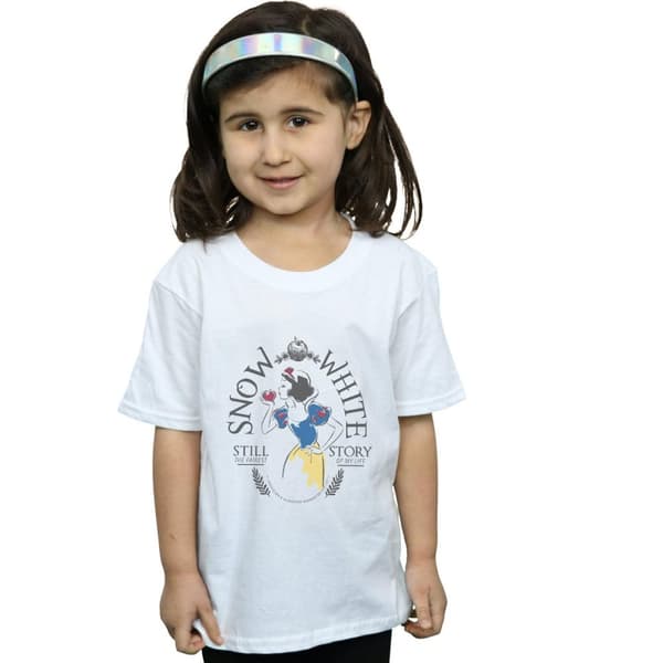 Disney Princess Snövit Fairest Story T-shirt i bomull för flickor