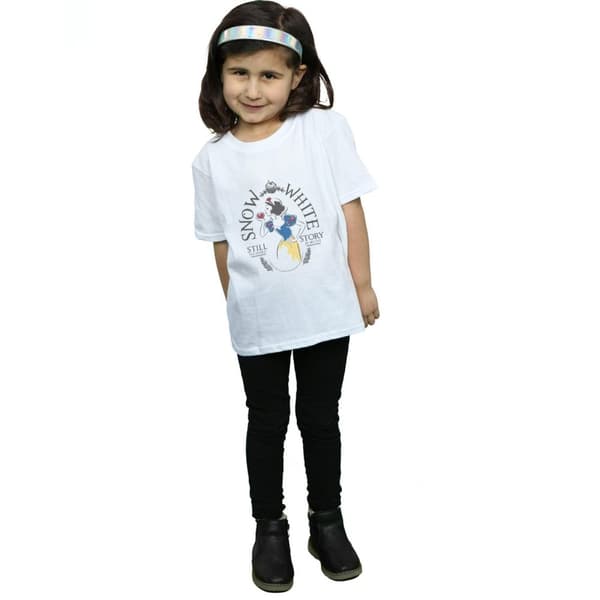 Disney Princess Snövit Fairest Story T-shirt i bomull för flickor