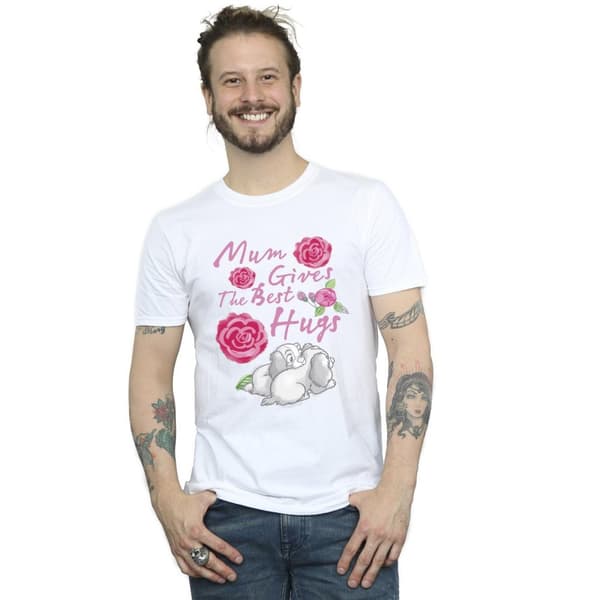 Disney Lady And The Tramp Mum Hugs T-shirt för herrar