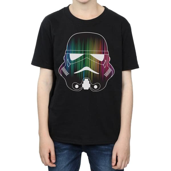 Star Wars Boys Stormtrooper Vertical Lights T-Shirt