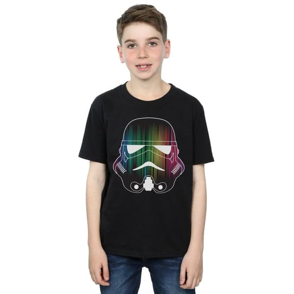 Star Wars Boys Stormtrooper Vertical Lights T-Shirt