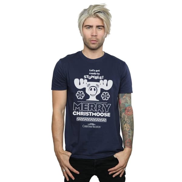 National Lampoon´s Christmas Vacation Mens Merry Christmoose T-Shirt