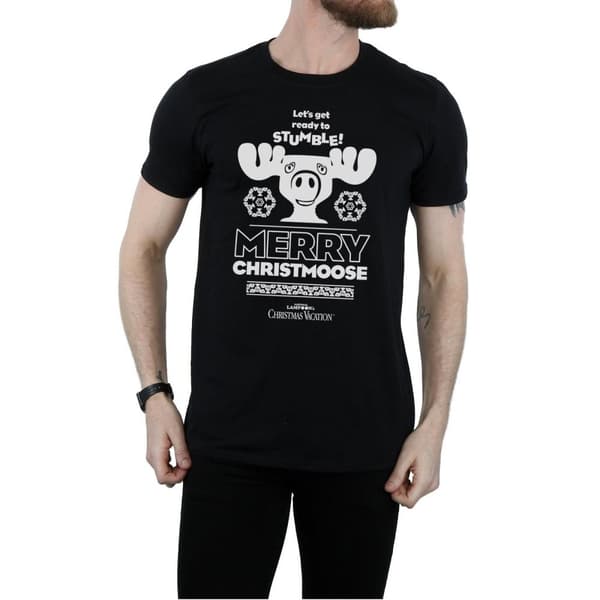 National Lampoon´s Christmas Vacation Mens Merry Christmoose T-Shirt