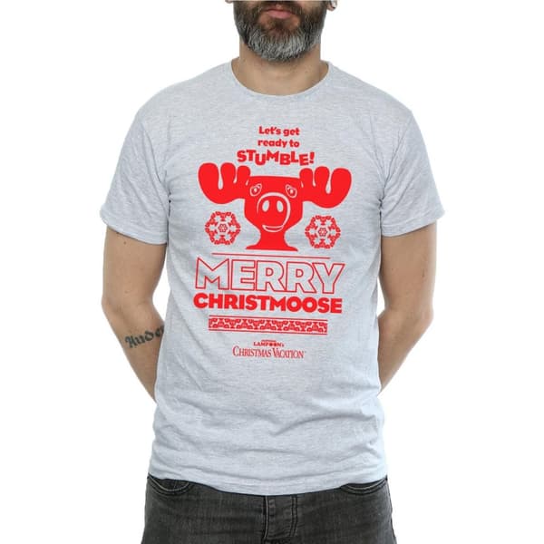 National Lampoon´s Christmas Vacation Mens Merry Christmoose T-Shirt